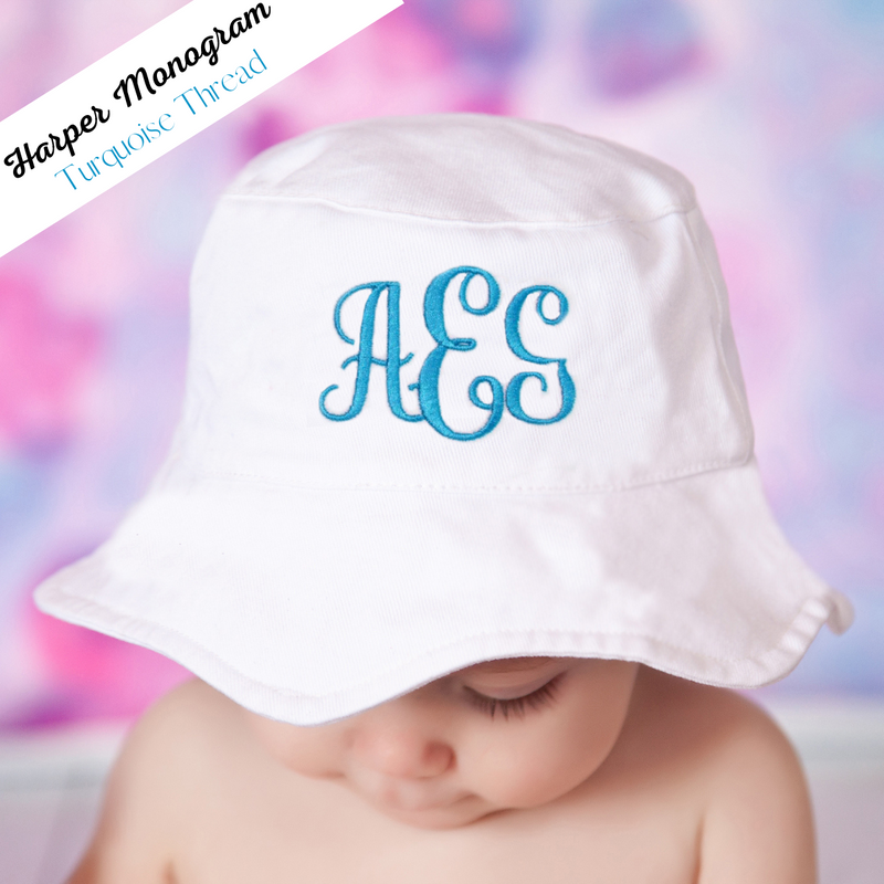 Children’s Personalized Sun Hat | Monogram Markets