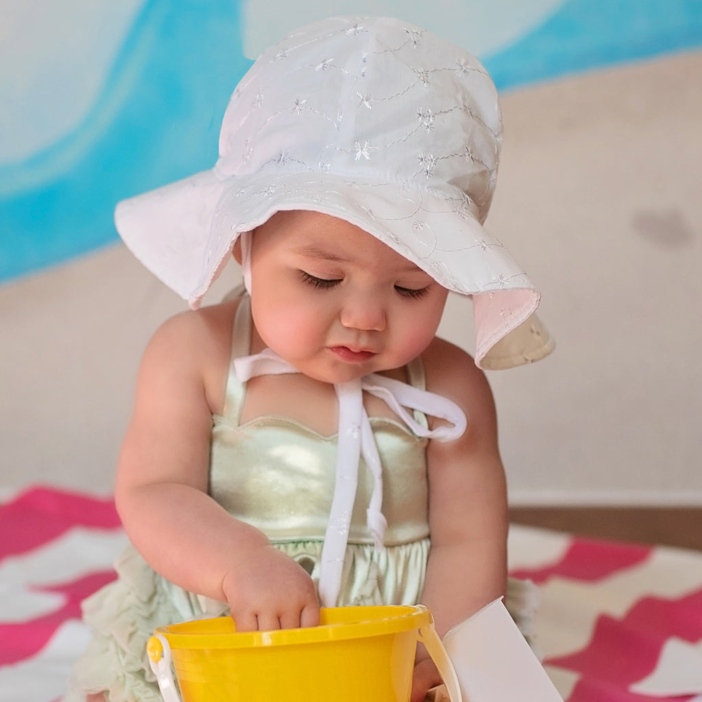 Baby Sun Hat Boys Bucket Hat Toddler Floppy Hat UPF 50+ Wide Brim